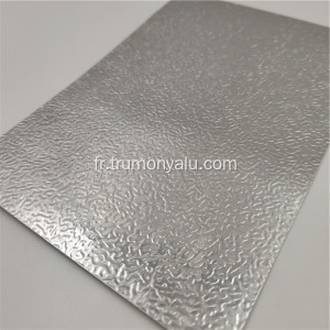 Plaque gaufrée à carreaux en aluminium série 1000